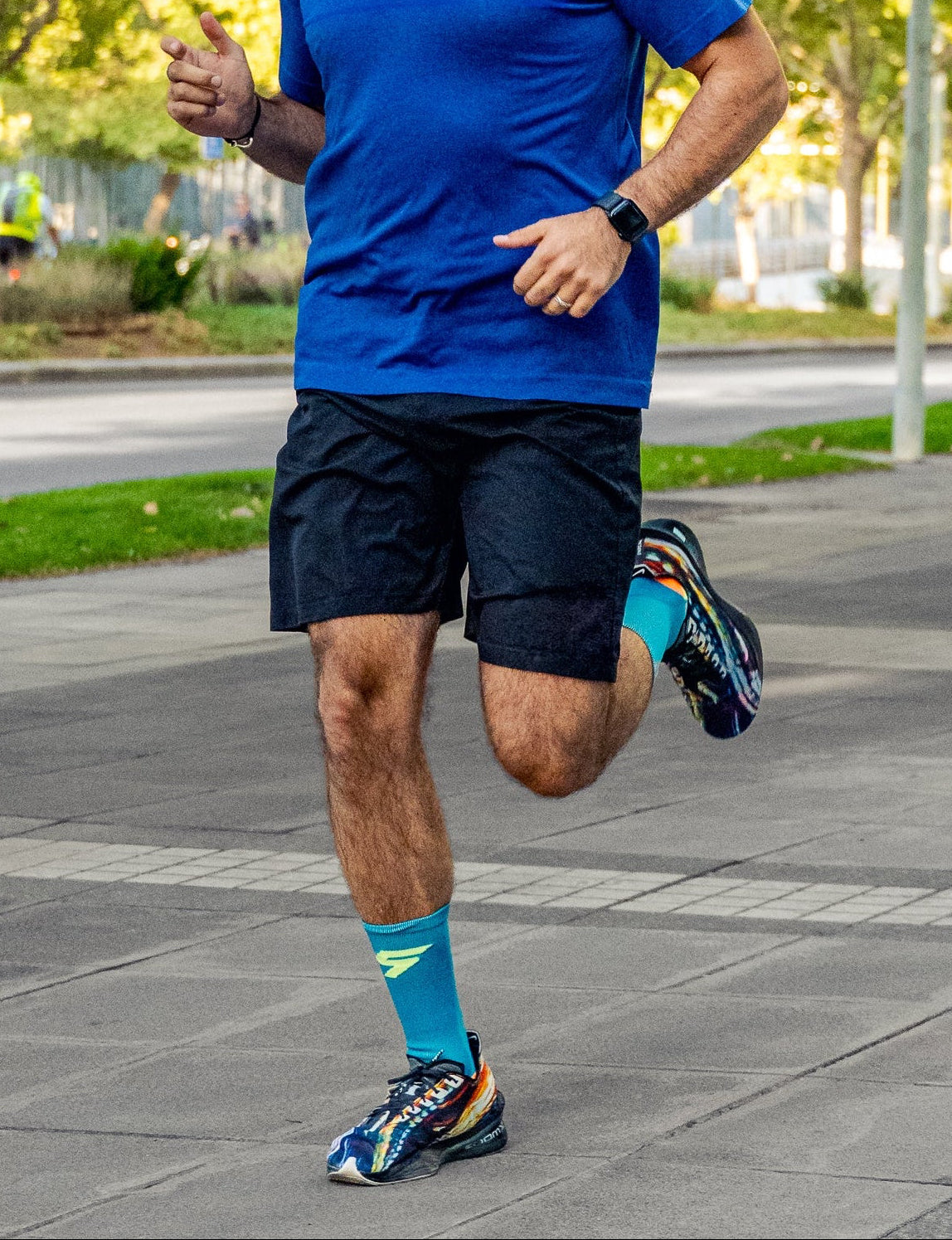 KIT: Lentes Performance Blaze / Coast + Calcetines de running